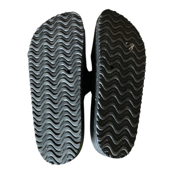 Madden Girl Women's Black Slides Size 9 Sandals with Rhinestones - Picture 6 of 6